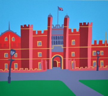 Hampton Court 2011, Screenprint